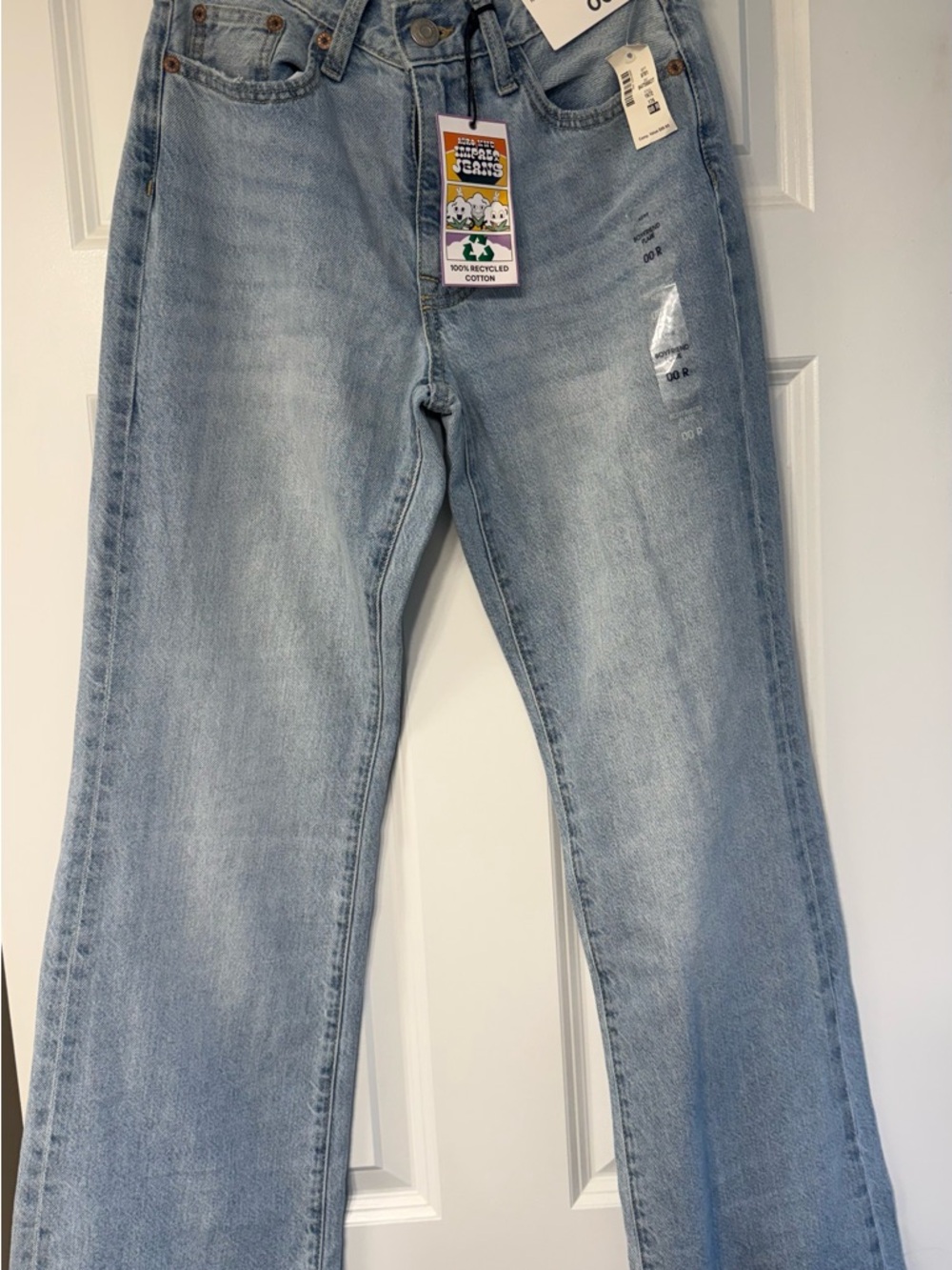 Aeropostale Boyfriend Flare Jean, light wash